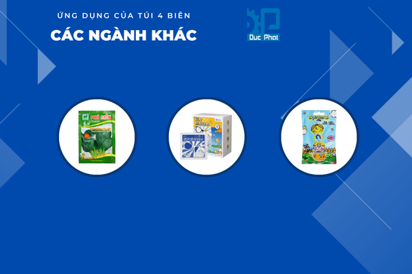 Ứng dụng của túi 4 biên trong các ngành khác