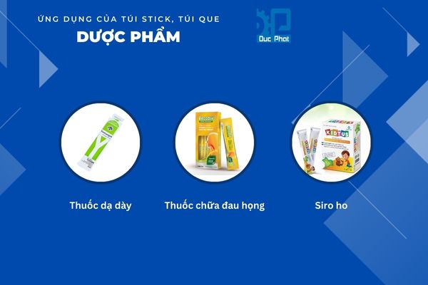 Ứng dụng của túi stick trong ngành dược phẩm