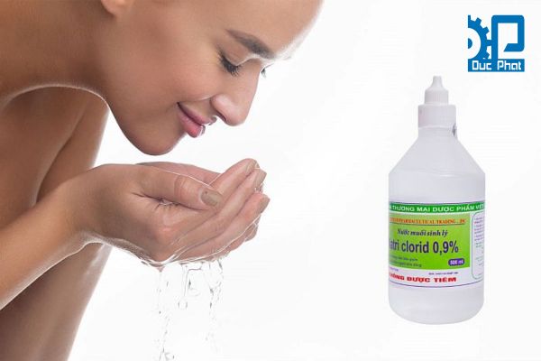 Công dụng của nước muối sinh lý