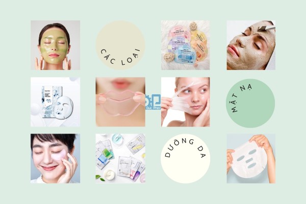 Các loại mặt nạ dưỡng da