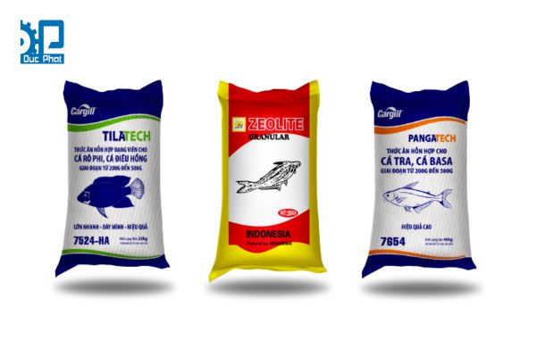 Đóng gói thức ăn thủy sản