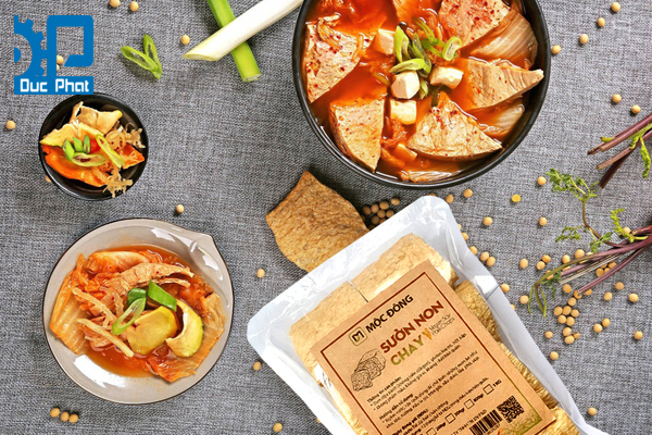 Chế biến sườn non chay