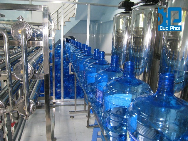 Dây chuyền đóng chai nước khoáng kiềm