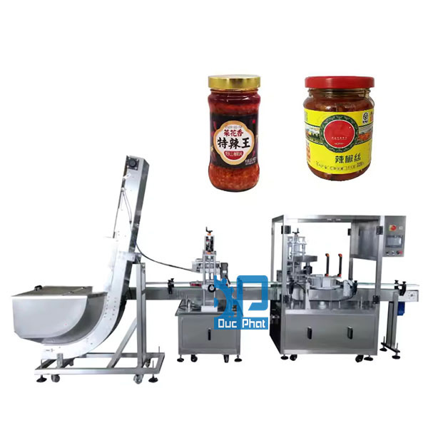 Máy đóng gói dạng lọ thủy tinh