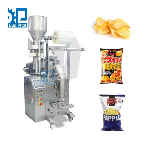 Máy đóng gói snack, bim bim tự động