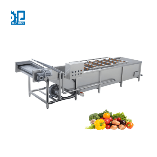Máy rửa rau, củ, quả vòi phun cao áp
