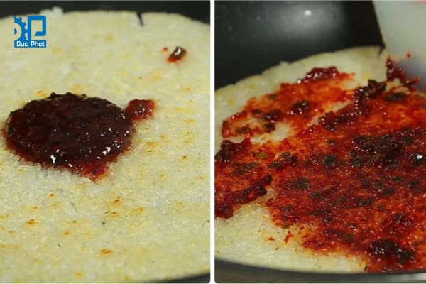 Phết nước sốt mắm