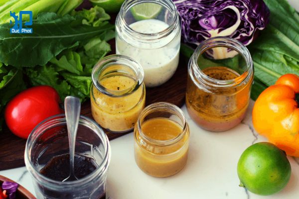 Trộn dầu với giấm