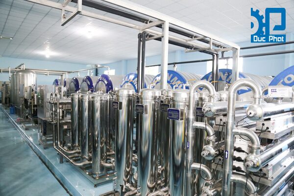 Lọc sạch và khử trùng nước khoáng
