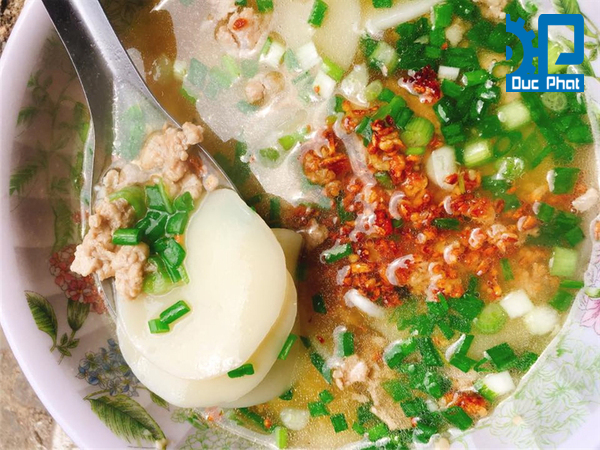 Súp bánh phồng tôm