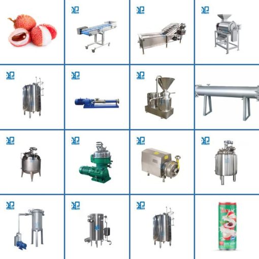 Dây chuyền sản xuất nước ép vải