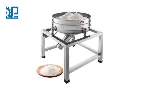 Máy sàng rung tròn nhiều tầng giúp sàng lọc bột