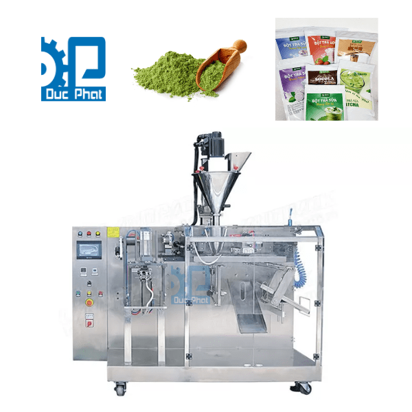 Máy đóng gói bột trục vít ngang
