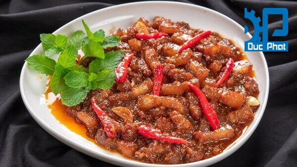 Thịt kho mắm ruốc