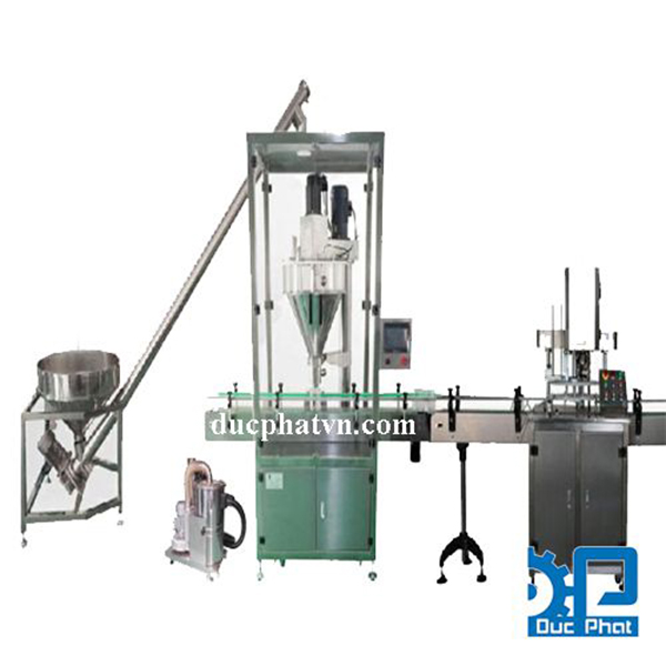 Dây chuyền chiết lon sữa bột