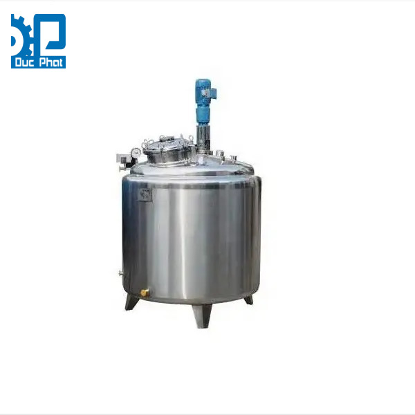 Bồn trộn gia nhiệt có cánh khuấy