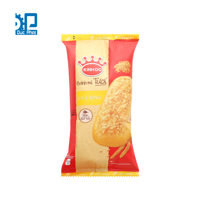Đóng gói bánh mì tươi chà bông