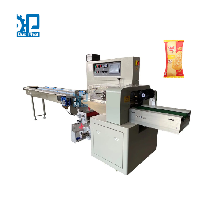 Máy đóng gói bánh mì tươi chà bông