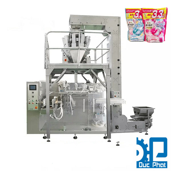 Máy đóng gói viên giặt