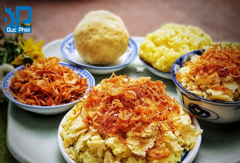 Xôi xéo hành phi