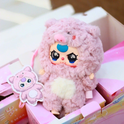 Cách đóng gói búp bê nhồi bông Baby Three