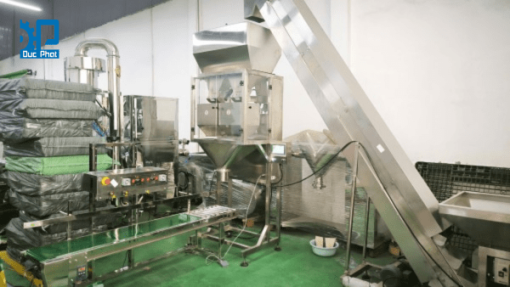 Dây chuyền đóng gói phân bón bán tự động