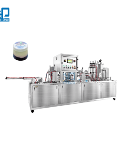 Máy chiết đóng nắp cốc sữa chua