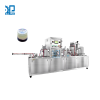 Máy chiết đóng nắp cốc sữa chua