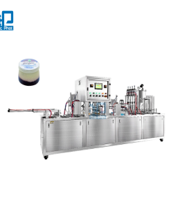 Máy chiết đóng nắp cốc sữa chua