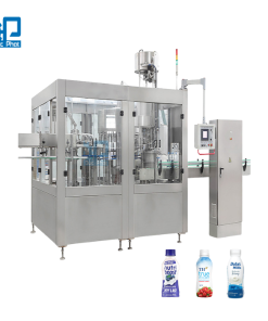 Máy chiết rót đóng nắp sữa chua uống chai to