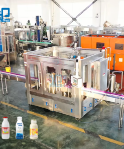 Máy chiết rót sữa tươi đóng chai tự động