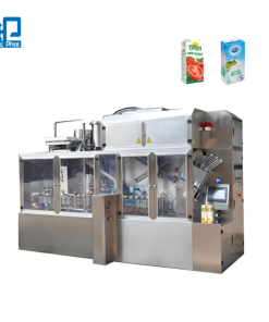 Máy chiết rót sữa tươi đóng hộp giấy tự động hộp sẵn
