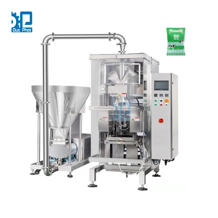 Máy chiết rót sữa tươi đóng túi tự động