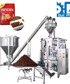 Máy đóng gói cà phê dạng túi bụng cuộn màng