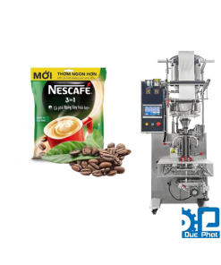 Máy đóng gói cà phê dạng cốc đong 3 biên 2-100g
