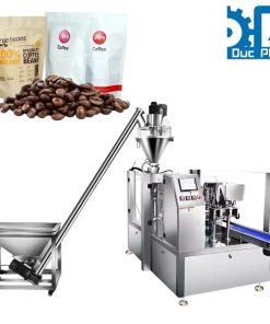 Máy đóng gói cà phê hạt Rotary túi sẵn