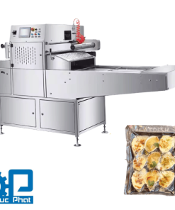 Máy đóng gói khay hàu hút chân không bán tự động