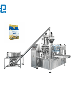 Máy đóng gói sữa bột túi sẵn