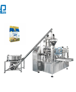 Máy đóng gói sữa bột túi sẵn