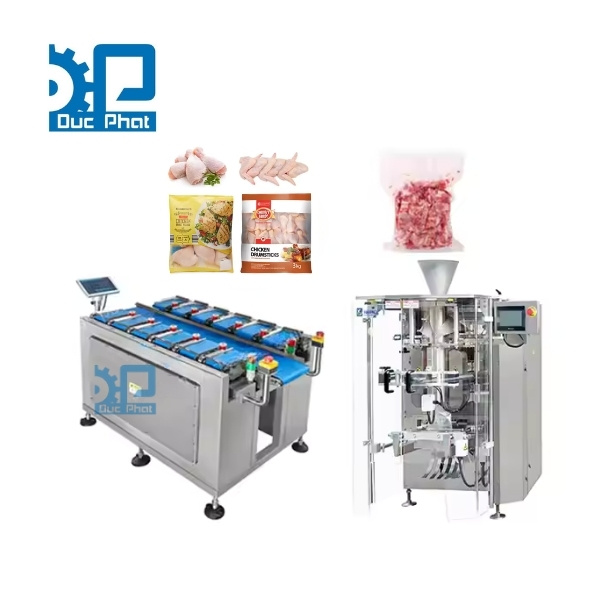 Máy đóng gói túi thịt bán tự động -túi bụng