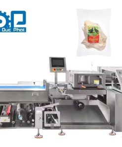 Máy đóng gói thịt túi bụng- máy nằm ngang