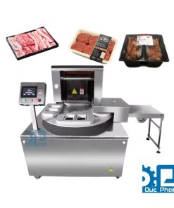 Máy đóng gói khay thịt bán tự động
