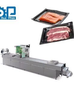 Máy đóng khay thịt hút chân không tự động