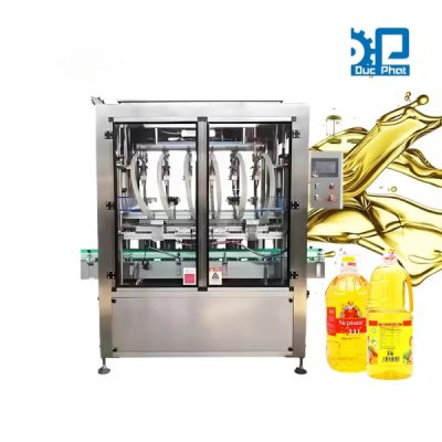 Dây chuyền chiết rót can dầu ăn