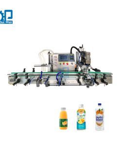 Máy chiết chai nước trái cây bán tự động