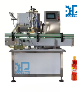 Máy chiết chai tương ớt, tương cà bán tự động