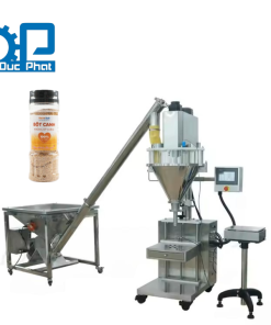Máy chiết lọ bột canh bán tự động