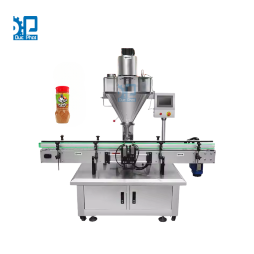 Máy chiết lọ bột ngũ vị hương tự động