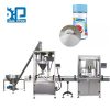 Máy chiết lọ đường tự động cấp chiết xoắn nắp