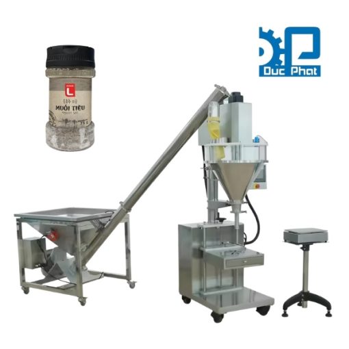 Máy chiết lọ muối bán tự động